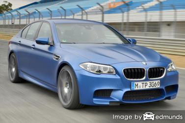 Insurance quote for BMW M5 in Atlanta