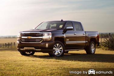 Insurance rates Chevy Silverado in Atlanta